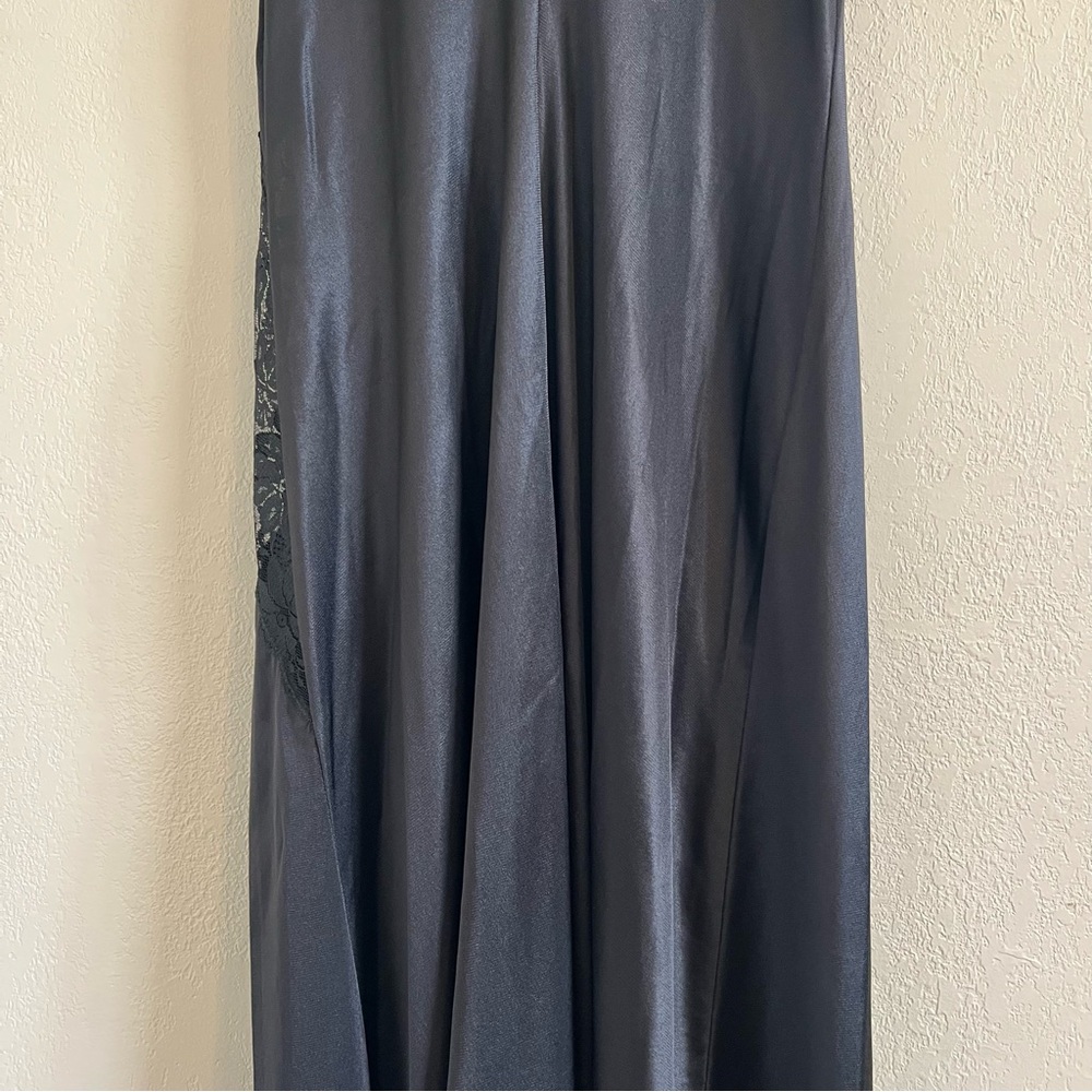 Vintage Val Mode High Slit Lace Slip - Picture 9 of 13